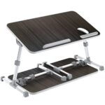 Adjustable laptop table