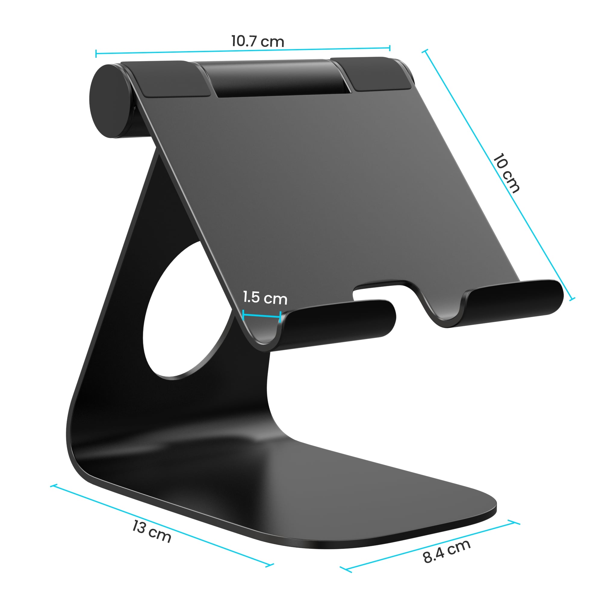 Adjustable Stand for iPad Mini & Tablet from 6 to 8 Inches