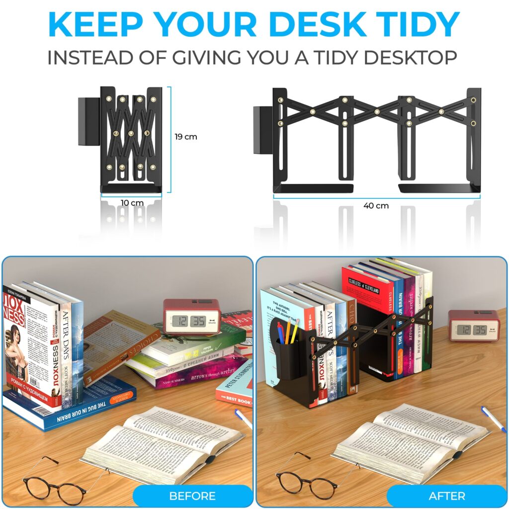 ADJUSTABLE BOOKEND