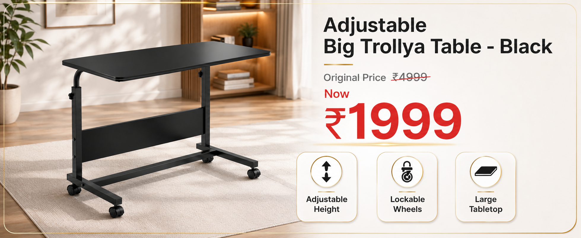 big trolly black 
