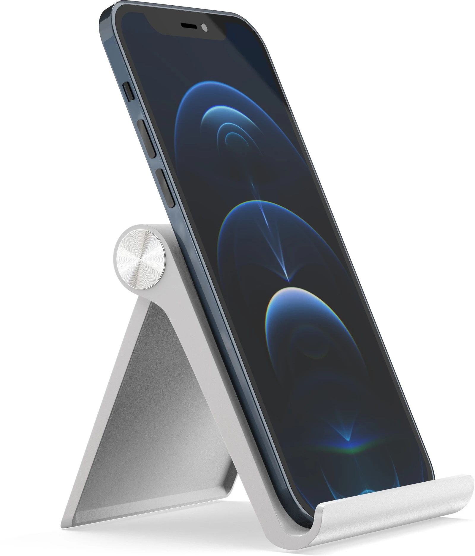 mobile stand black foldable phone holder