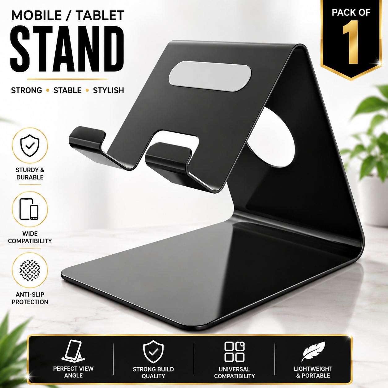ELV Portable Metal Phone Stand