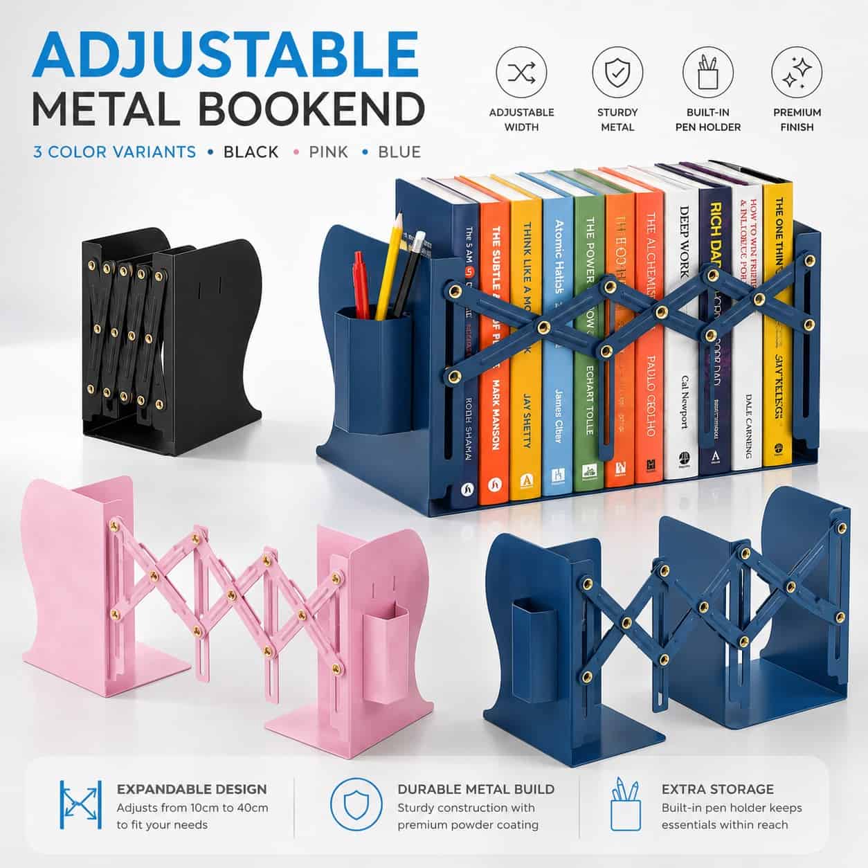 ELV DIRECT SCISSOR BOOKEND